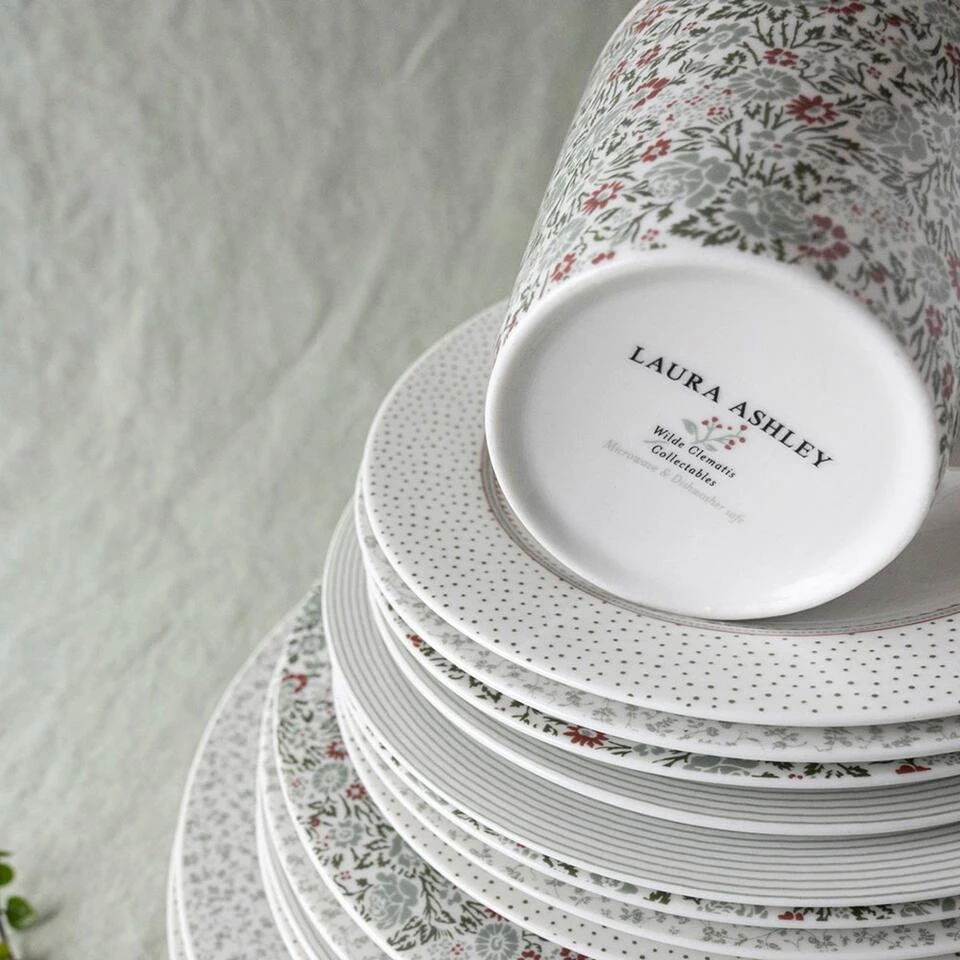 Laura Ashley Giftset 2 Borden Plat 23 Cm 6 Laura Ashley Giftset 2 Borden Plat 23 Cm - Afbeelding 4