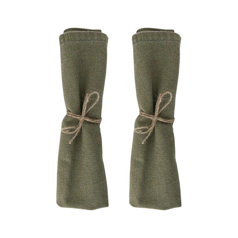 Laura Ashley Set 2 Servetten Wild Clematis Sage Uni 3 Laura Ashley Set 2 Servetten Wild Clematis Sage Uni