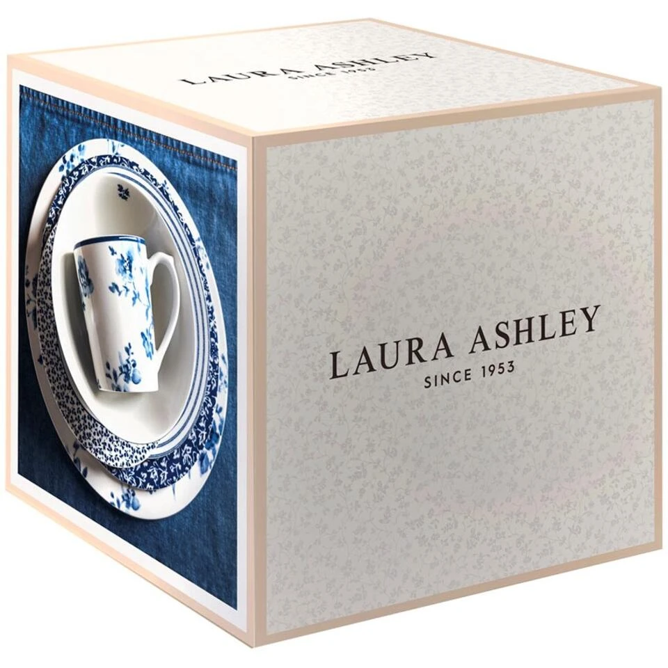 Laura Ashley Giftset 16 Delig Dinnerset 4 Laura Ashley Giftset 16 Delig Dinnerset - Afbeelding 3