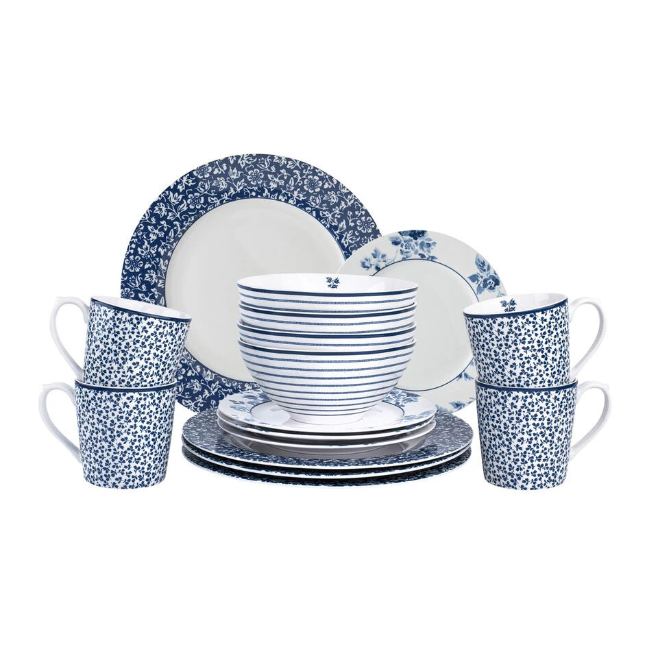 Laura Ashley Giftset 16 Delig Dinnerset 2 Laura Ashley Giftset 16 Delig Dinnerset