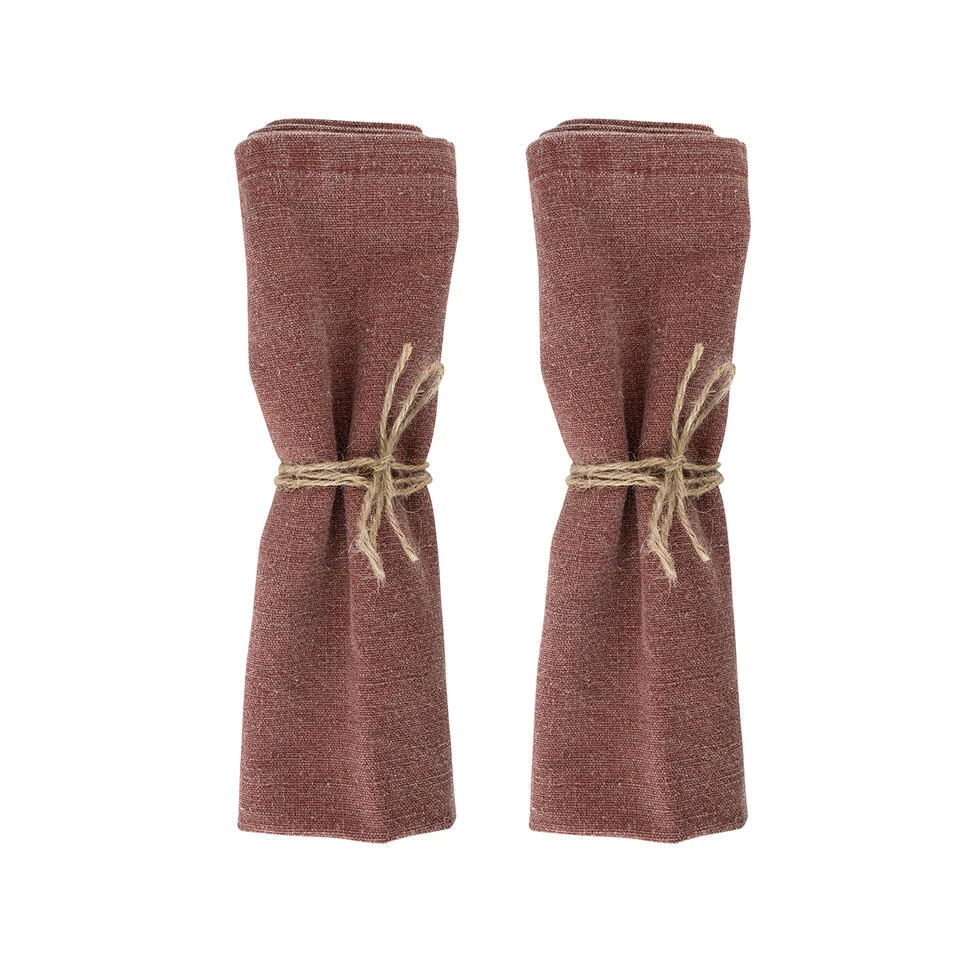 Laura Ashley Set 2 Servetten Daniela Oxblood Uni 3 Laura Ashley Set 2 Servetten Daniela Oxblood Uni