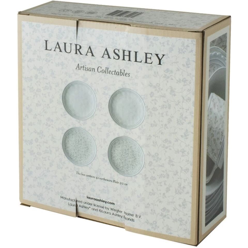 Laura Ashley Giftset 4 Borden 20 Cm 5 Laura Ashley Giftset 4 Borden 20 Cm - Afbeelding 3