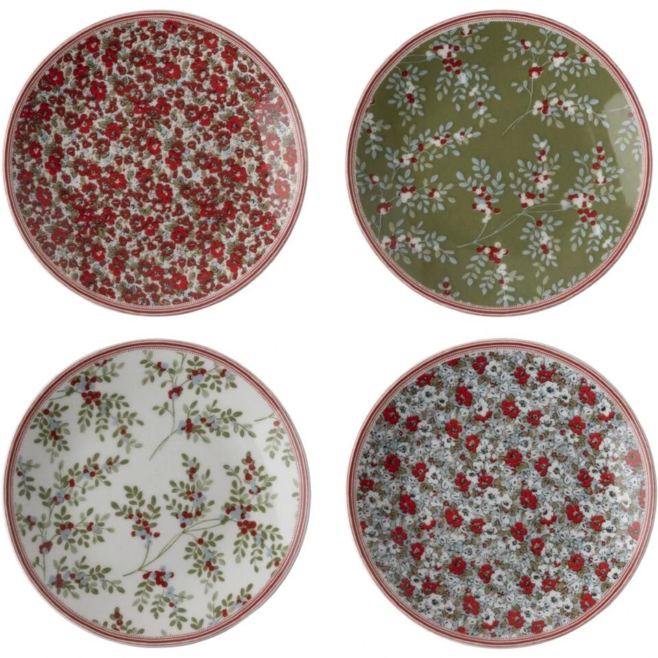 Laura Ashley Giftset 4 Petit Fours 12 Cm 4 Laura Ashley Giftset 4 Petit Fours 12 Cm - Afbeelding 2