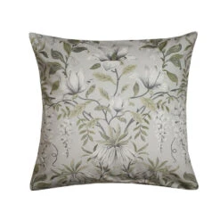Laura Ashley - Parterre Printed Sierkussen - Bloemen - 50x50cm - Groen