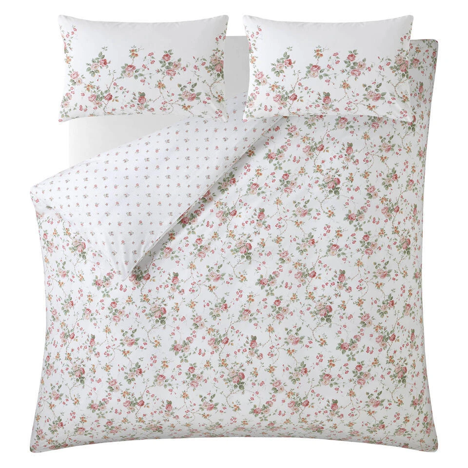 Laura Ashley Mountney Garden Antique Pink Dekbedovertrek Lits-jumeaux 3 Laura Ashley Mountney Garden Antique Pink Dekbedovertrek Lits-jumeaux