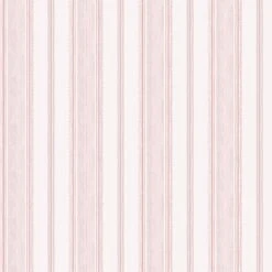 Laura Ashley Vliesbehang | Heacham Stripe Blush - Roze - 10mx52cm