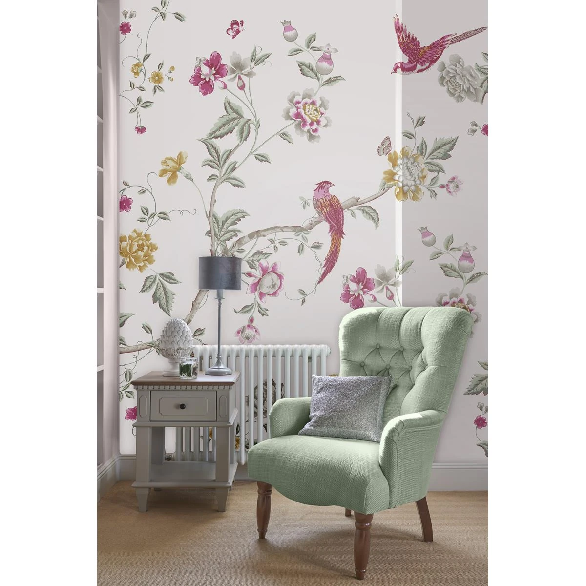 Laura Ashley - Fotobehang - Summer Palace - 3mx2.8m 4 Laura Ashley - Fotobehang - Summer Palace - 3mx2.8m - Afbeelding 2