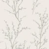 Laura Ashley Vliesbehang | Pussy Willow Steel - 10mx52cm