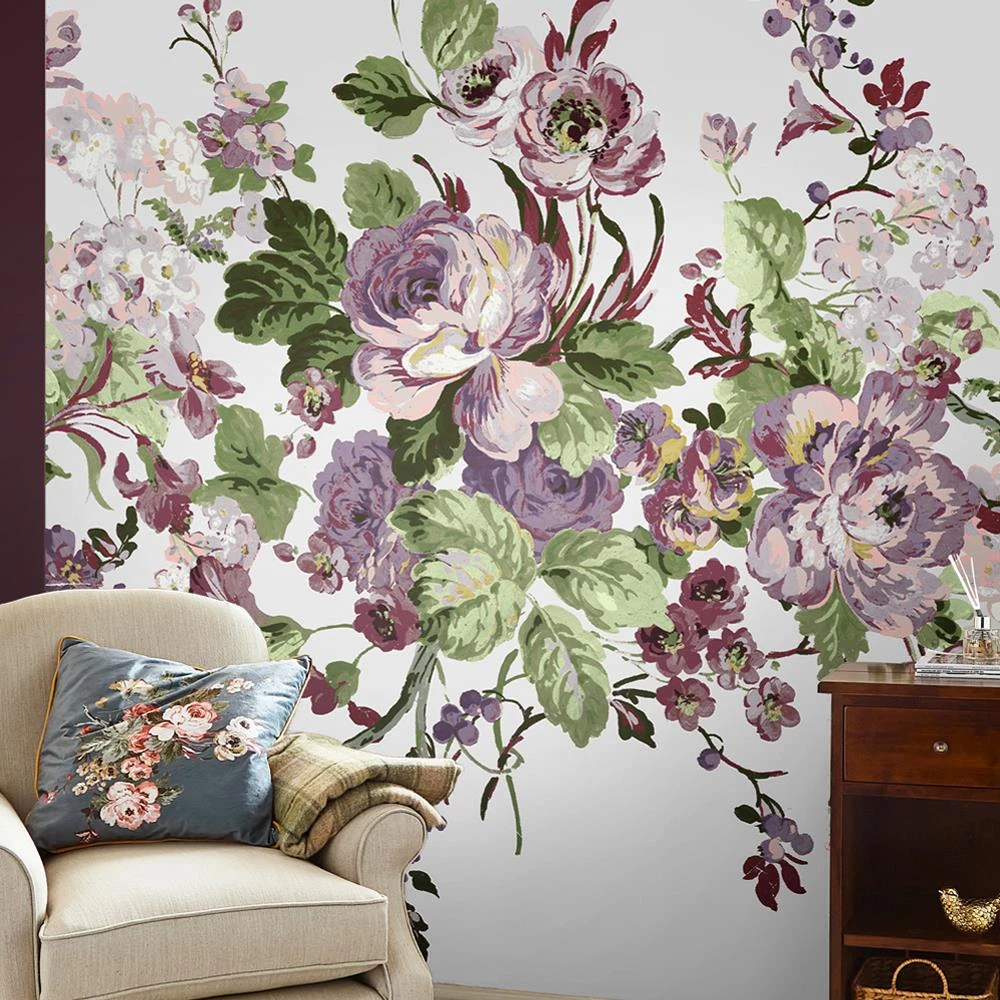 Laura Ashley Fotobehang | Rosemore - 300cmx280cm 4 Laura Ashley Fotobehang | Rosemore - 300cmx280cm - Afbeelding 2