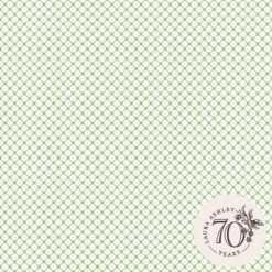 Laura Ashley Vliesbehang | Wickerwork Leaf Green - Groen
