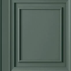 Laura Ashley Vliesbehang | Redbrook Wood Panel Fern - Groen