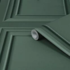 Laura Ashley Vliesbehang | Redbrook Wood Panel Fern - Groen -Coppenswarenhuis 11749398