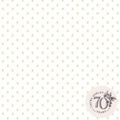 Laura Ashley Vliesbehang | Wood Violet Ochre Yellow - Oker
