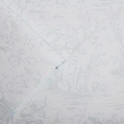 Laura Ashley Vliesbehang | Toile De Jouy Sugared Grey - Grijs -Coppenswarenhuis 11749451