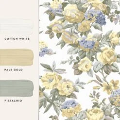 Laura Ashley Vliesbehang | Pembrey - Pale Gold - Goud 9 Laura Ashley Vliesbehang | Pembrey - Pale Gold - Goud -Coppenswarenhuis 11749466