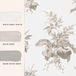 Laura Ashley Vliesbehang | Narberth - Dove Grey - Grijs -Coppenswarenhuis 11749480