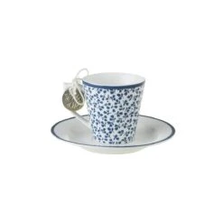 Laura Ashley Kop En Schotel Espresso Floris 9 Cl -Coppenswarenhuis 178693 a