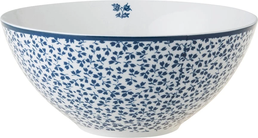 Laura Ashley Schaal Floris Blauw D 16 H 8 Cm 4 Laura Ashley Schaal Floris Blauw D 16 H 8 Cm - Afbeelding 2