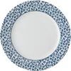 Laura Ashley Gebaksbord Floris Blauw D 18 H 1,7 Cm