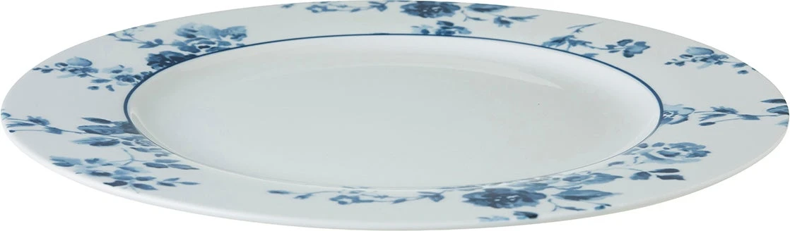 Laura Ashley Bord China Rose Blauw D 26 H 1,9 Cm 5 Laura Ashley Bord China Rose Blauw D 26 H 1,9 Cm - Afbeelding 3