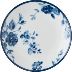Laura Ashley Bord China Rose Blauw D 12 H 1,7 Cm -Coppenswarenhuis 8717823782717 2