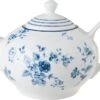 Laura Ashley Theepot China Rose Blauw 1,6 L 2 Laura Ashley Theepot China Rose Blauw 1,6 L -Coppenswarenhuis 8717823786739 1