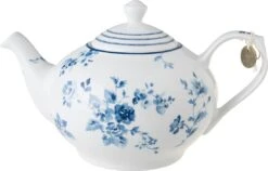 Laura Ashley Theepot China Rose Blauw 1,6 L