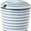 Laura Ashley Suikerpot Candy Stripe Blauw D 8 H 11,8 Cm -Coppenswarenhuis 8717823786821 1