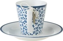 Laura Ashley Kop En Schotel Floris Blauw 0,9 L 8 Laura Ashley Kop En Schotel Floris Blauw 0,9 L -Coppenswarenhuis 8717823786937 3
