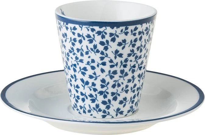 Laura Ashley Kop En Schotel Floris Blauw 0,9 L 6 Laura Ashley Kop En Schotel Floris Blauw 0,9 L - Afbeelding 4