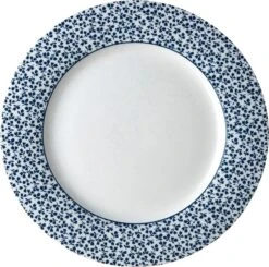 Laura Ashley Bord Floris Bord Blauw D 23,4 H 1,7 Cm