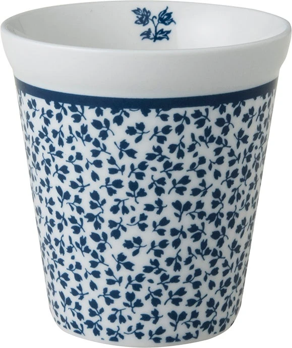 Laura Ashley Beker Floris Blauw 0,27 L 4 Laura Ashley Beker Floris Blauw 0,27 L - Afbeelding 2
