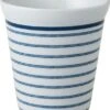 Laura Ashley Beker Candy Stripe Blauw 0,27 L 1 Laura Ashley Beker Candy Stripe Blauw 0,27 L -Coppenswarenhuis 8717823799197 1