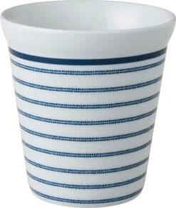 Laura Ashley Beker Candy Stripe Blauw 0,27 L