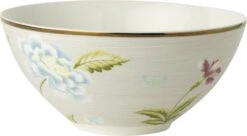 Laura Ashley Schaal Cobblestone Pinstripe Beige D 16,4 H 7,5 Cm -Coppenswarenhuis 8717823805164 2 1