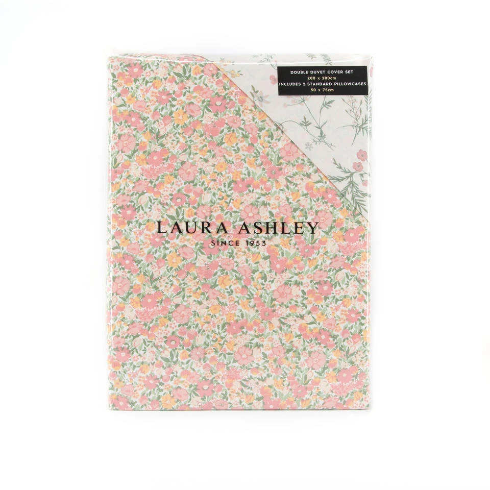 Laura Ashley Lovestone Dekbedovertrek - Bloemen - Tweepersoons 200x200 9 Laura Ashley Lovestone Dekbedovertrek - Bloemen - Tweepersoons 200x200 - Afbeelding 7