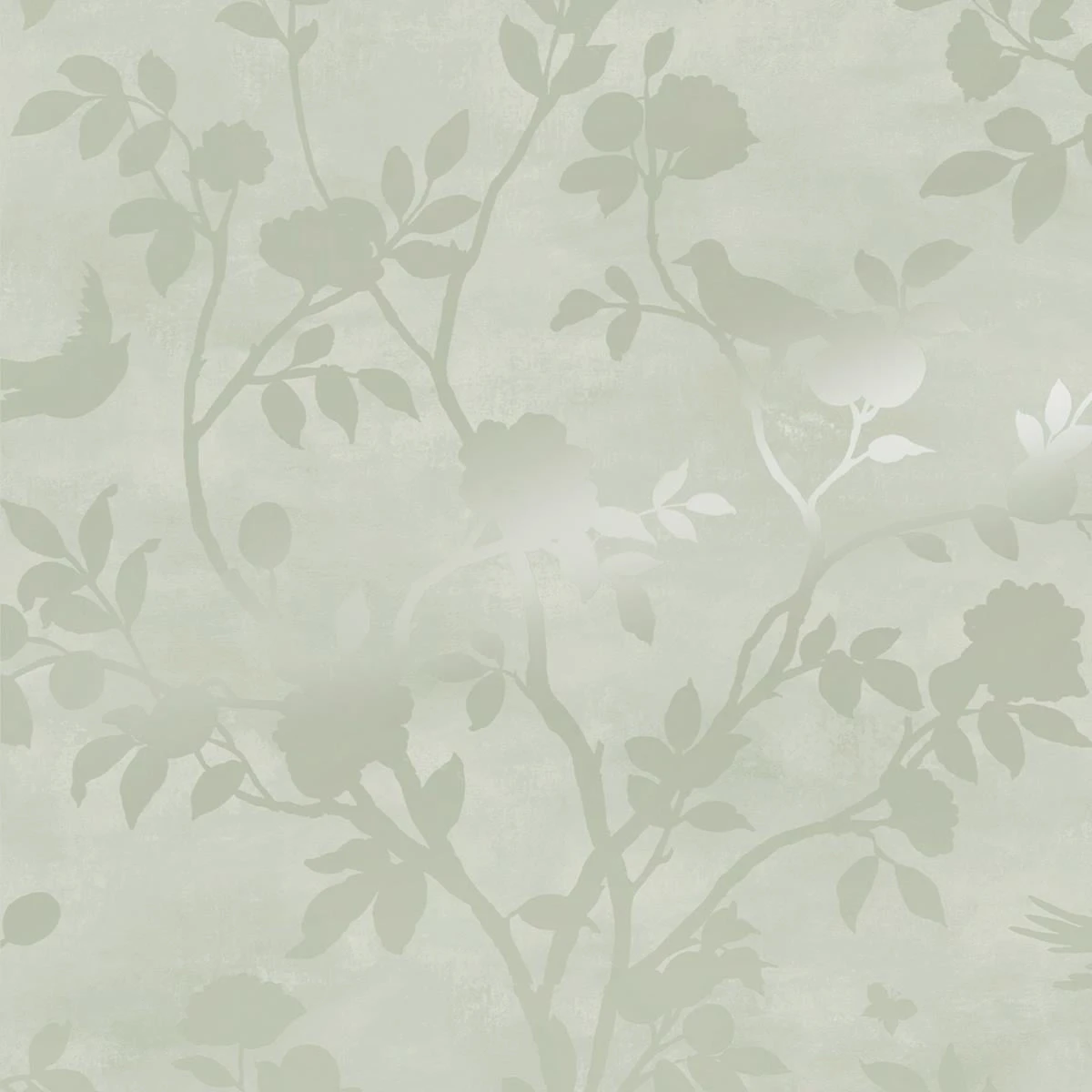 Laura Ashley - Vliesbehang - Eglantine Silhouette Eau De Nil - 3 Laura Ashley - Vliesbehang - Eglantine Silhouette Eau De Nil -